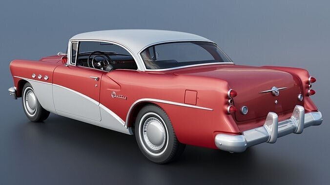 Buick Century 1954  3D print model 4