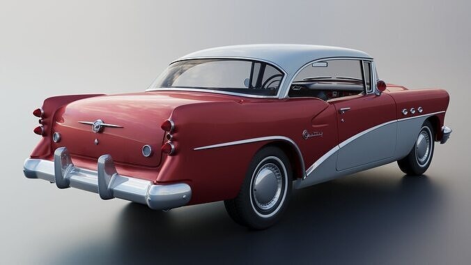 Buick Century 1954  3D print model 6