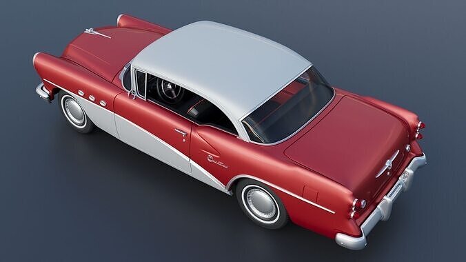 Buick Century 1954  3D print model 5