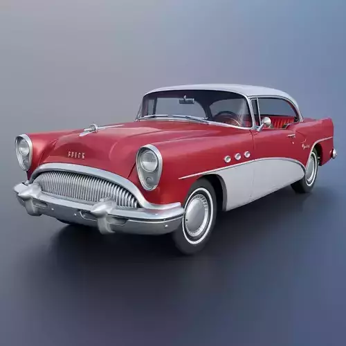 Buick Century 1954  3D print model