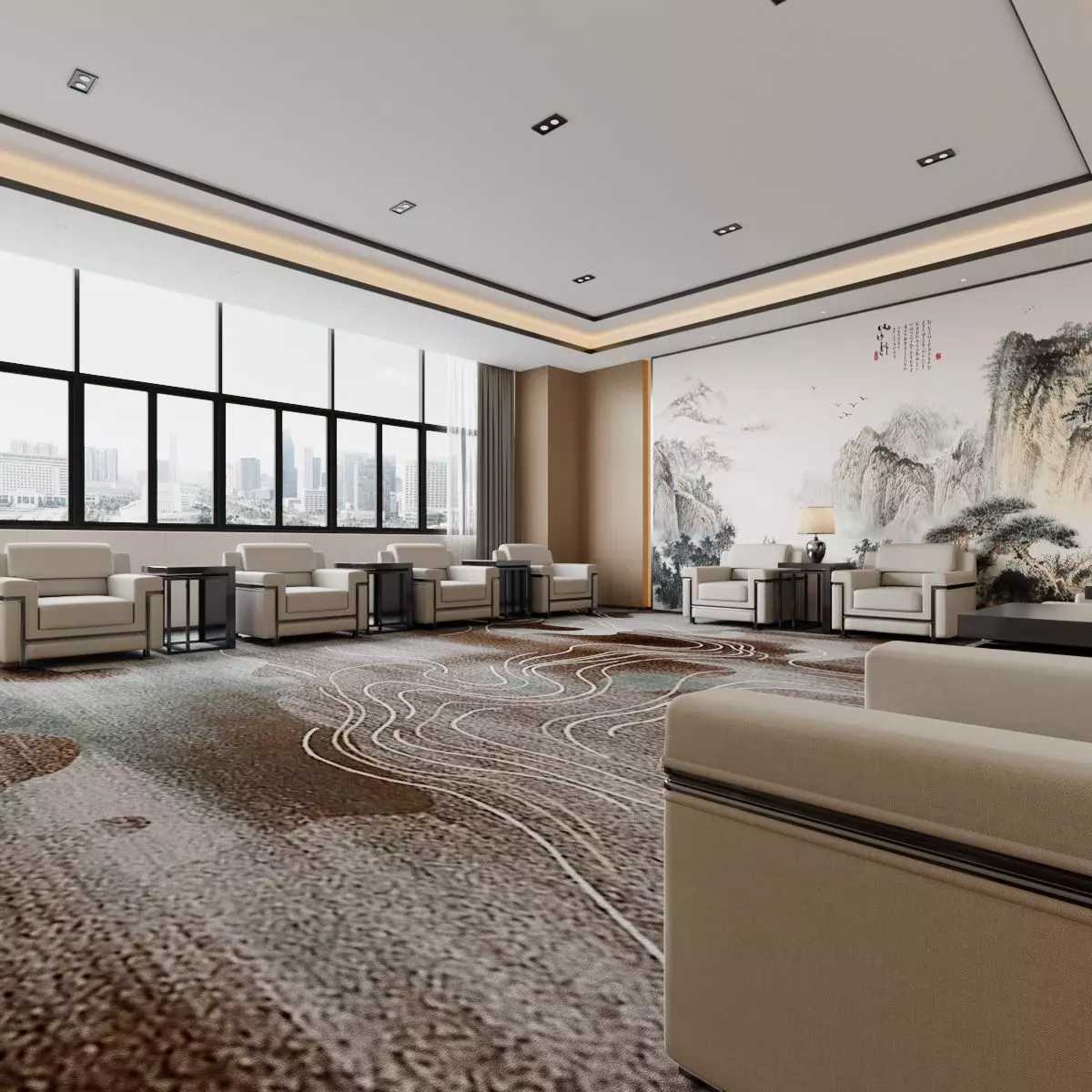 office interior Free 3D model