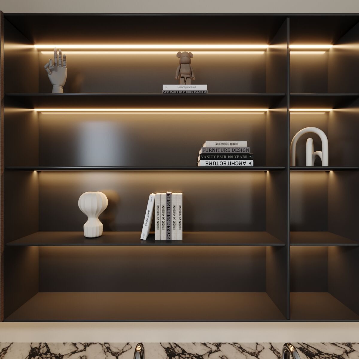 office room Free 3D model_1