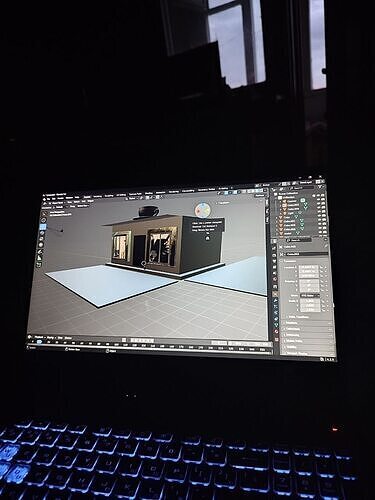 Minimalist Coffee House 3D Concept CoffeeShop ModernCafe Low-poly 3D print model