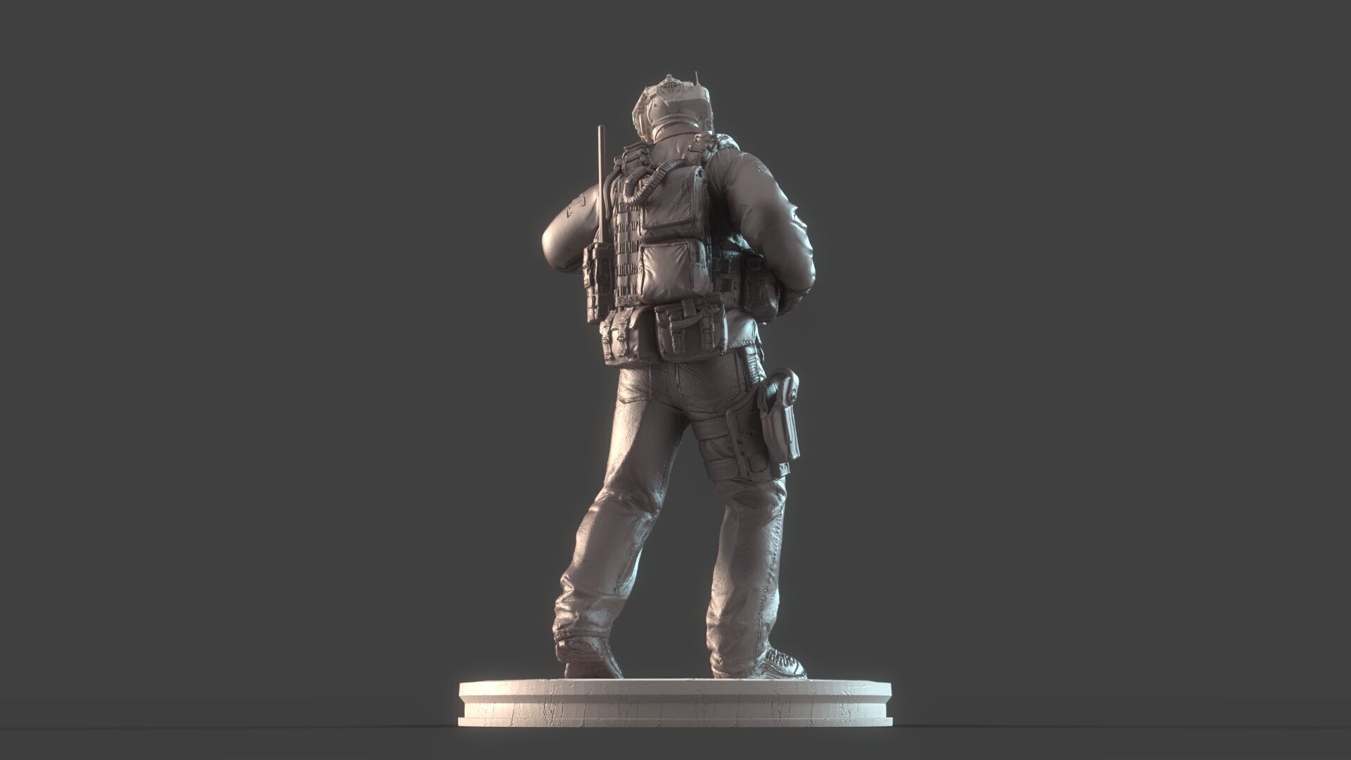 Mechanical Warrior 3D model_16