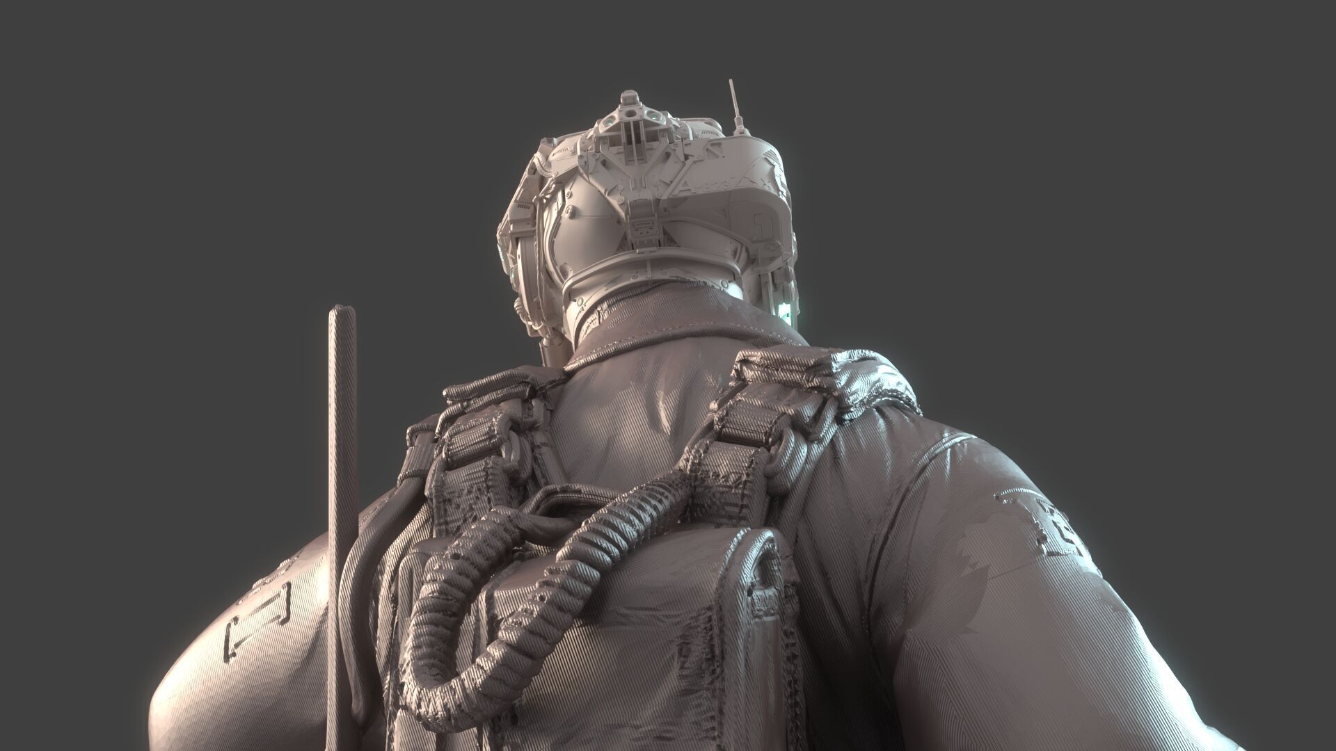 Mechanical Warrior 3D model_11