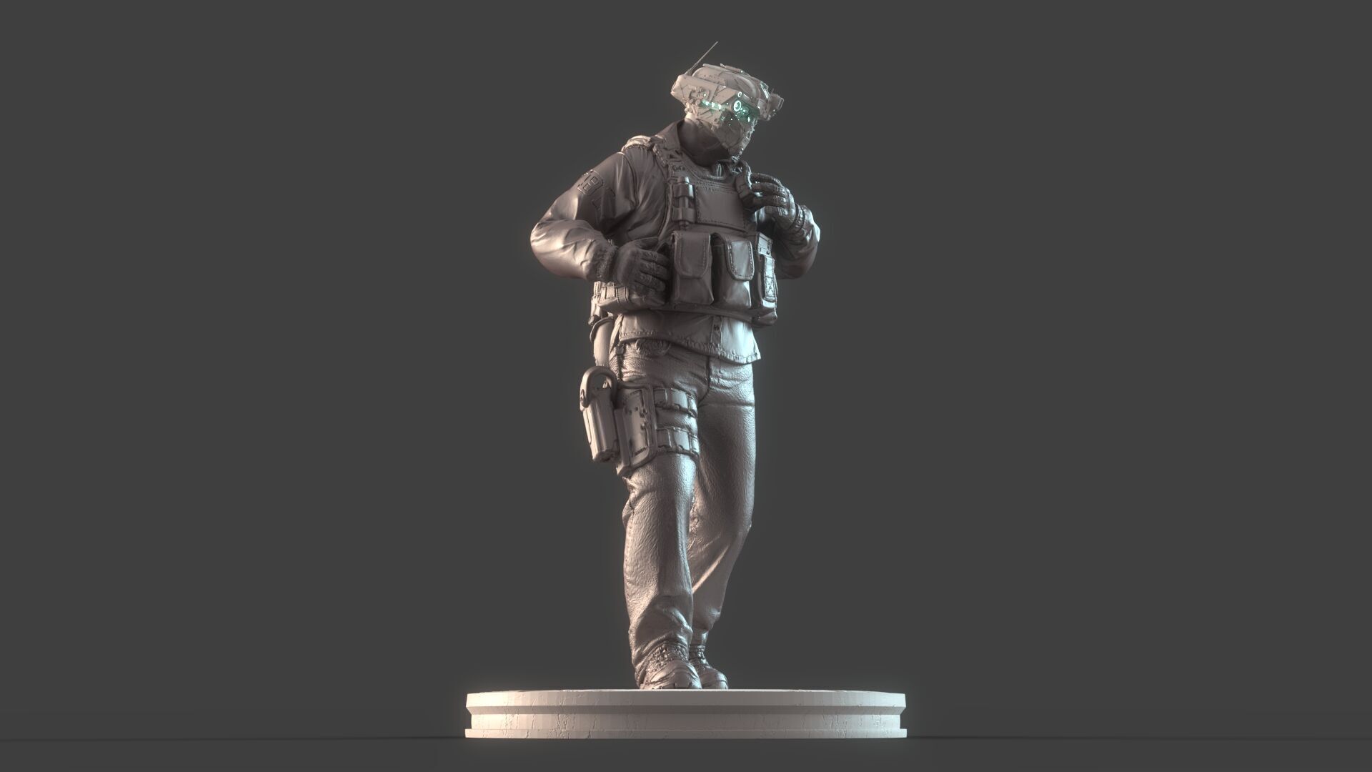 Mechanical Warrior 3D model_18