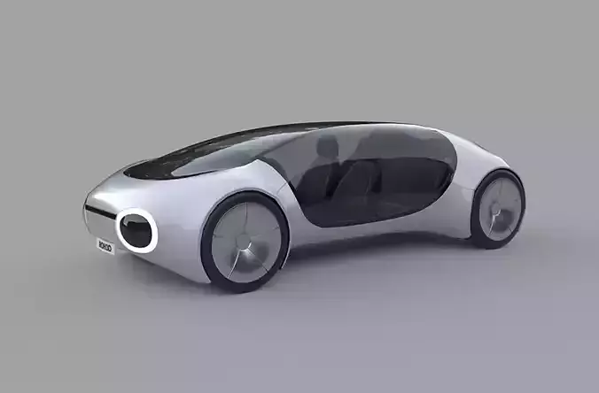 Autonomous Mobility Capsule 3D model Autonomous Mobility Capsule 3D model