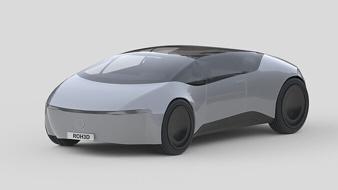 Futuristic Urban Concept Car 3D model