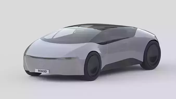 Futuristic Urban Concept Car 3D model Futuristic Urban Concept Car 3D model