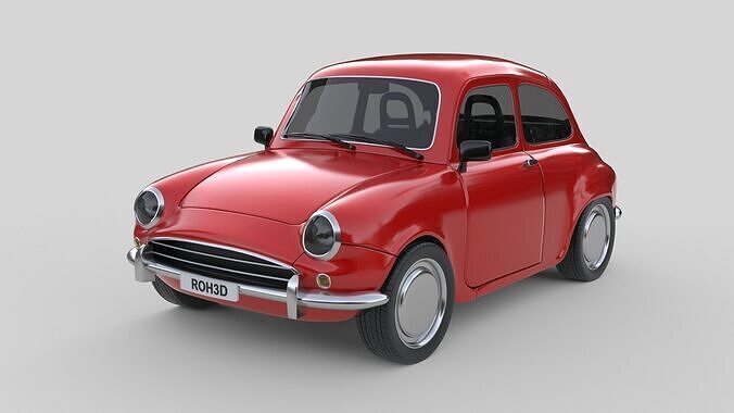 Generic Compact City Car 1960