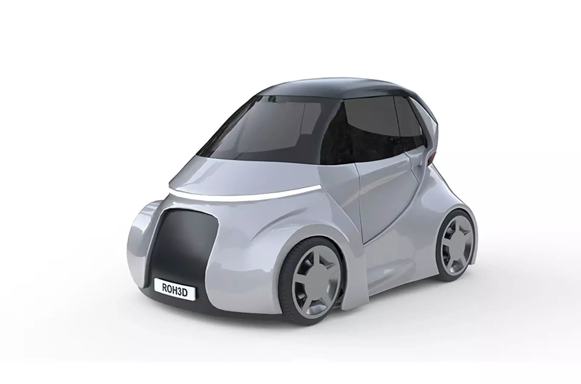 Ultra-Compact Personal Pod EV 3D model_0