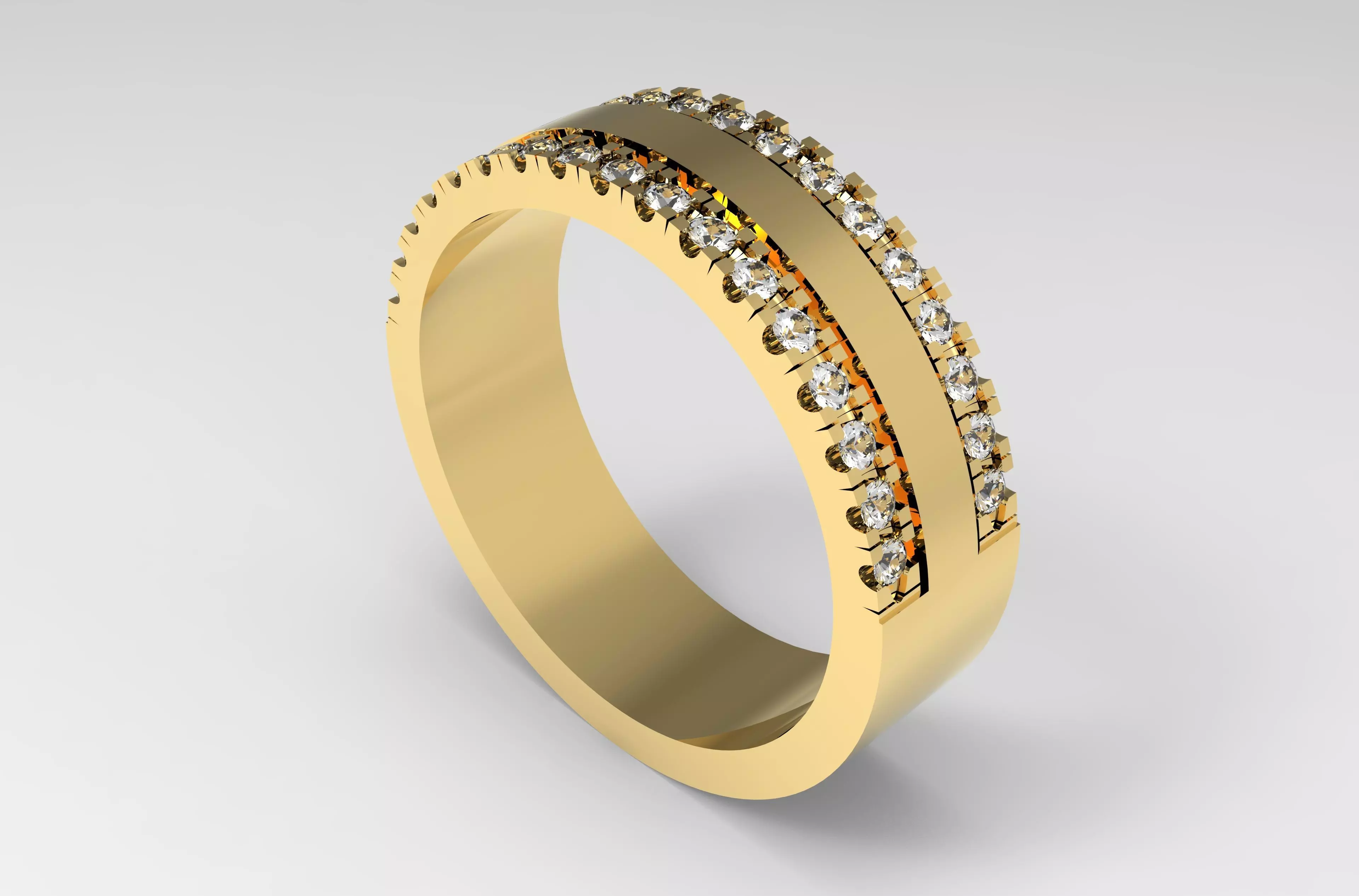 Wedding Ring 3D print model