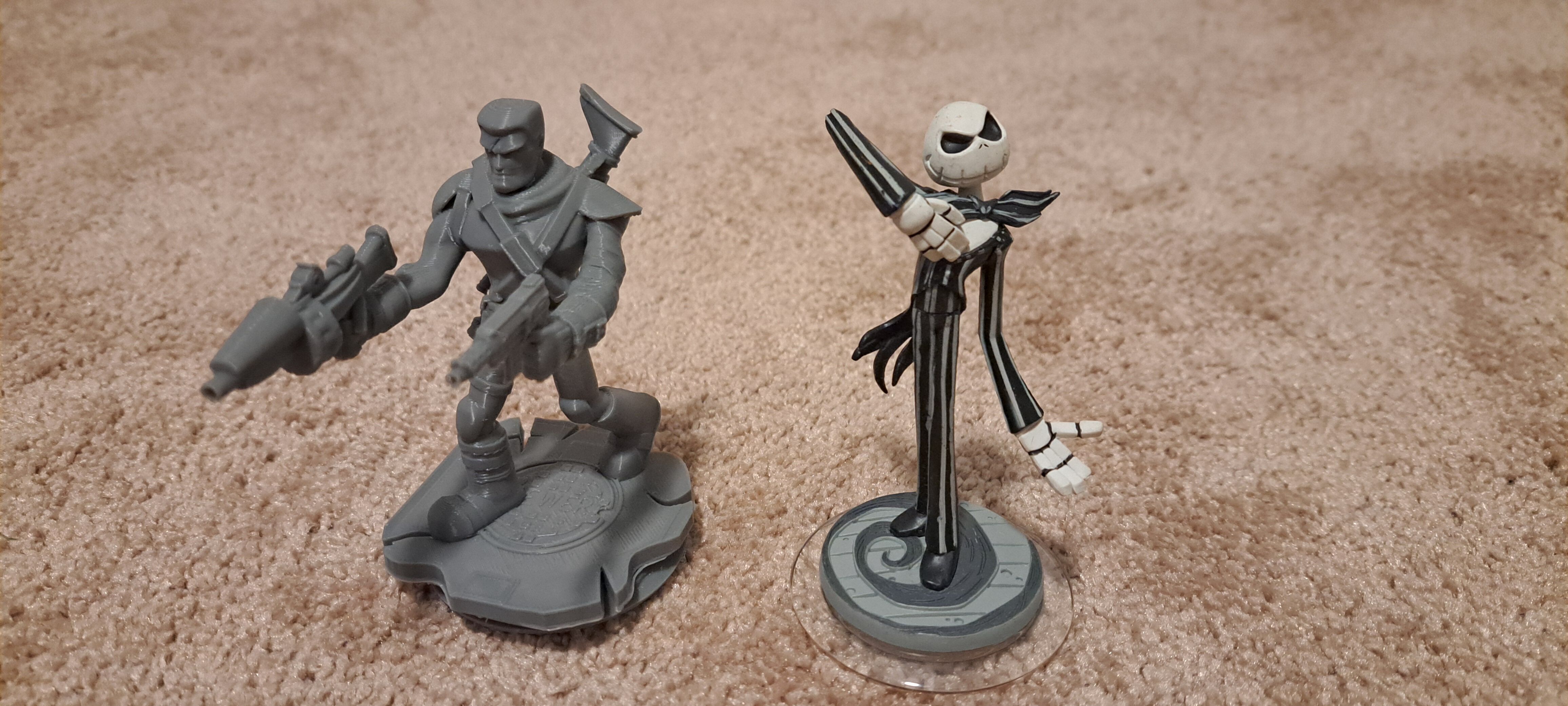 Not Disney Infinity - Cable  3D print model_5