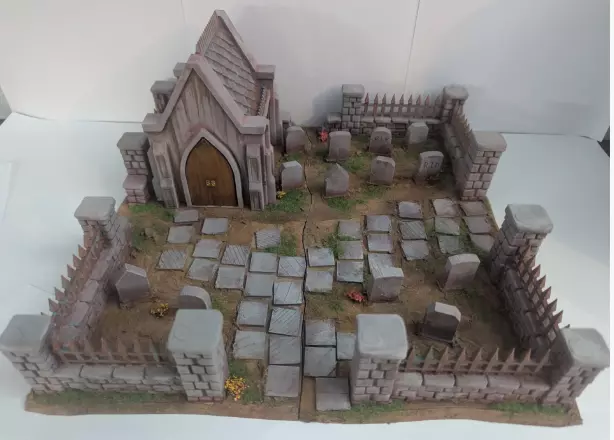 Haunted Graveyard 3D print model