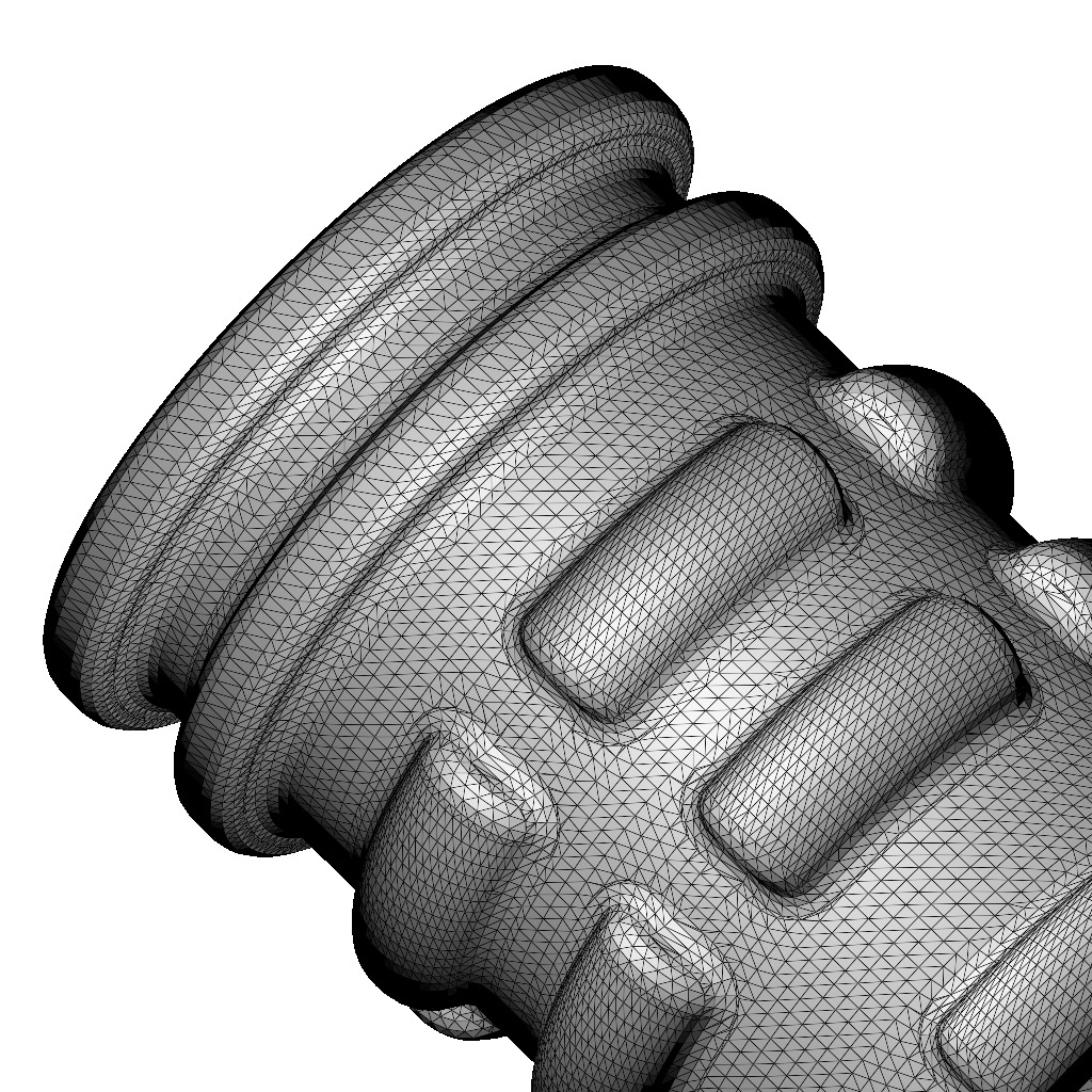 Exquisite Bike Handle Grip 3D print model_6