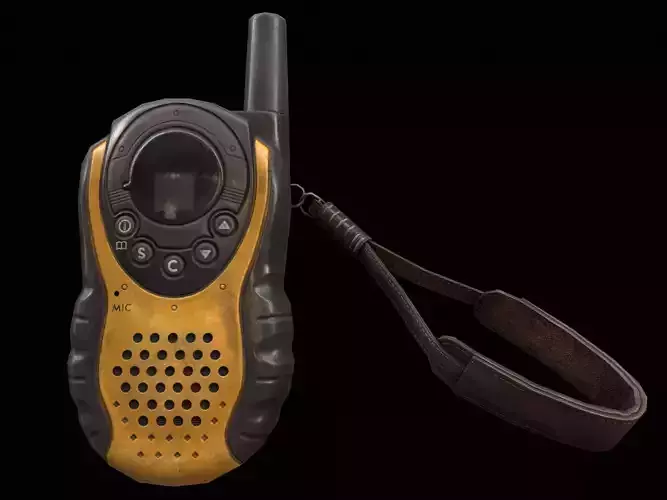 Walkie Talkie Yellow PBR