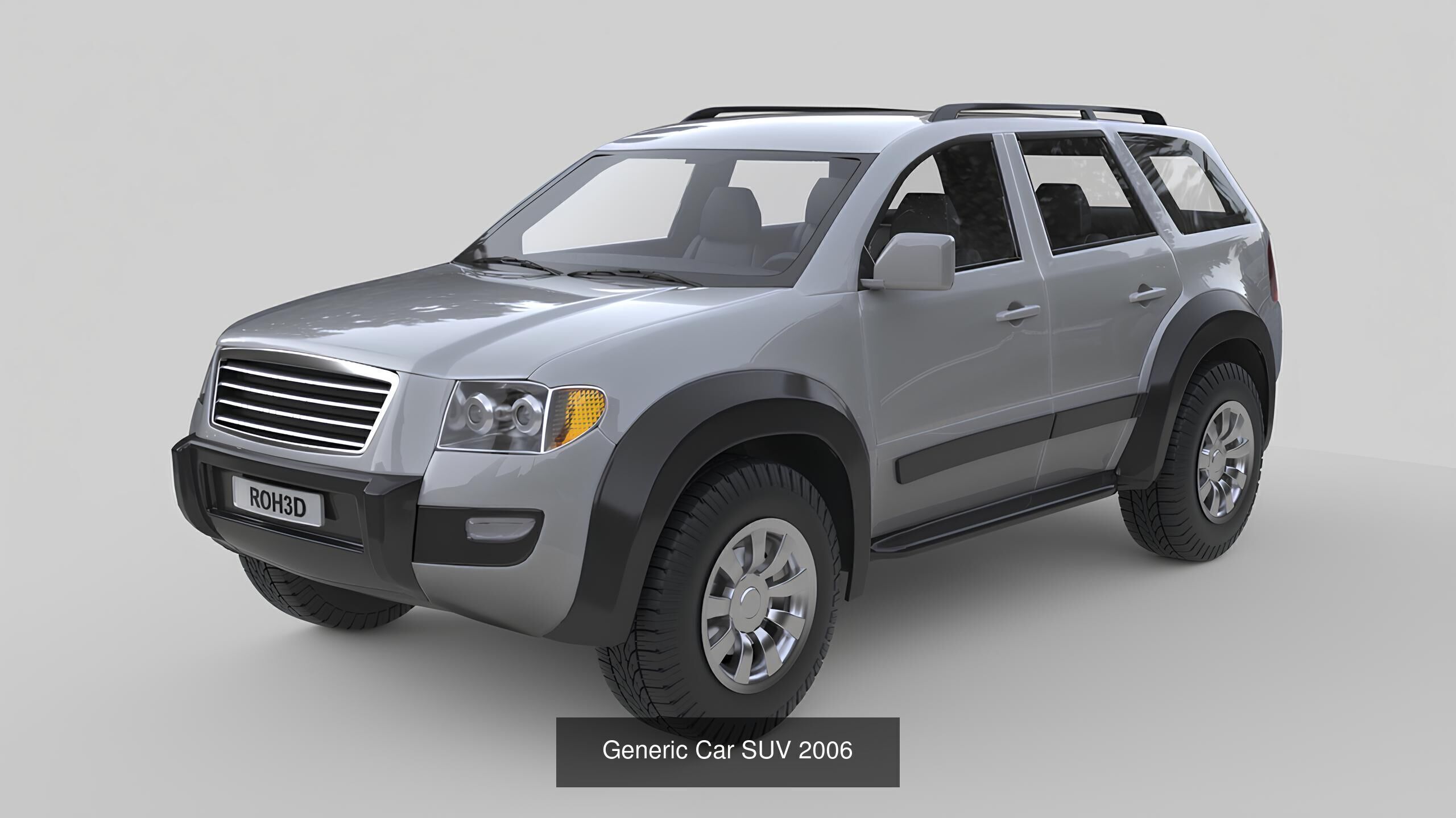 Modern Generic Car Collection High-Poly 3D Models _3