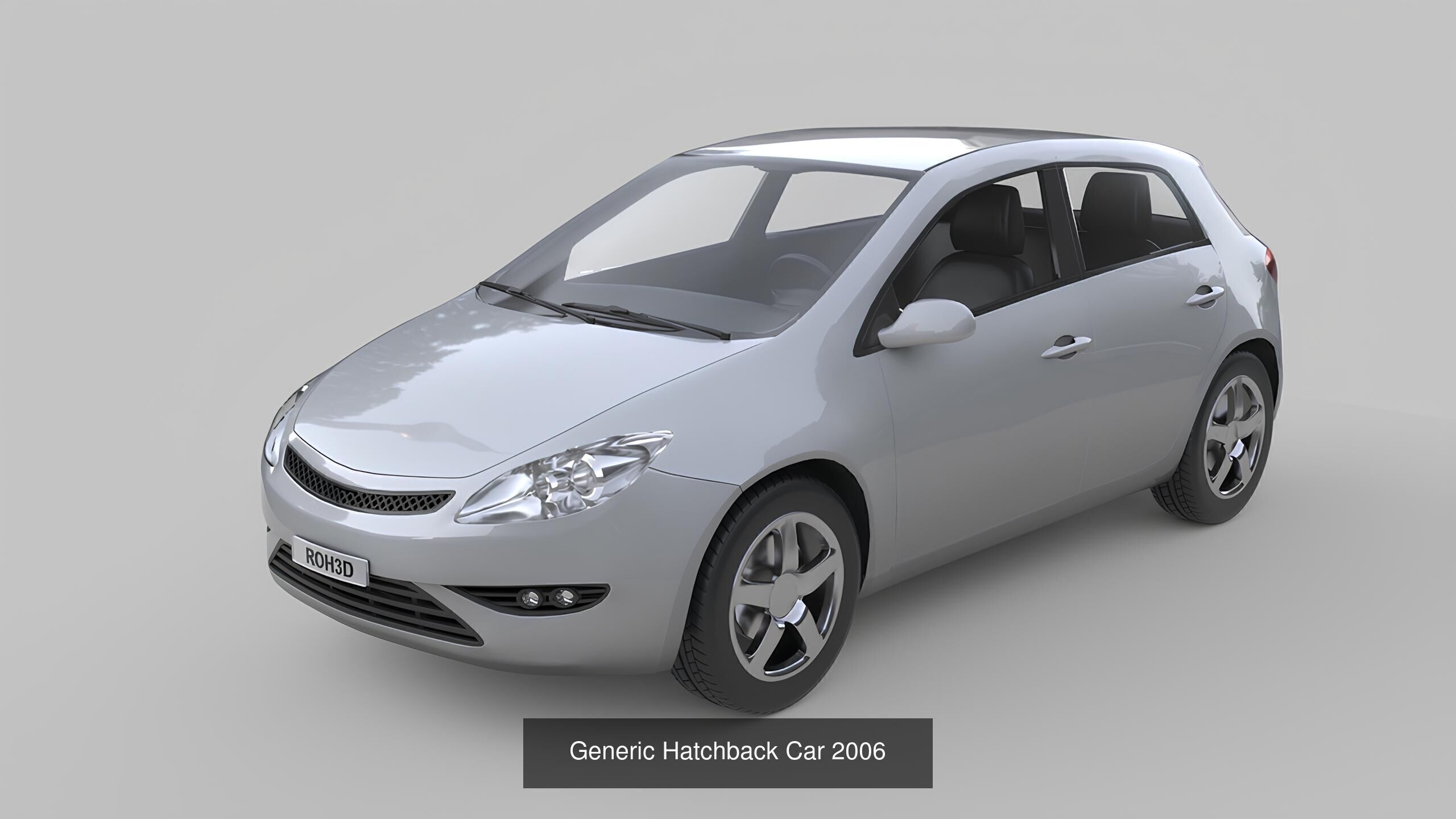 Modern Generic Car Collection High-Poly 3D Models _6