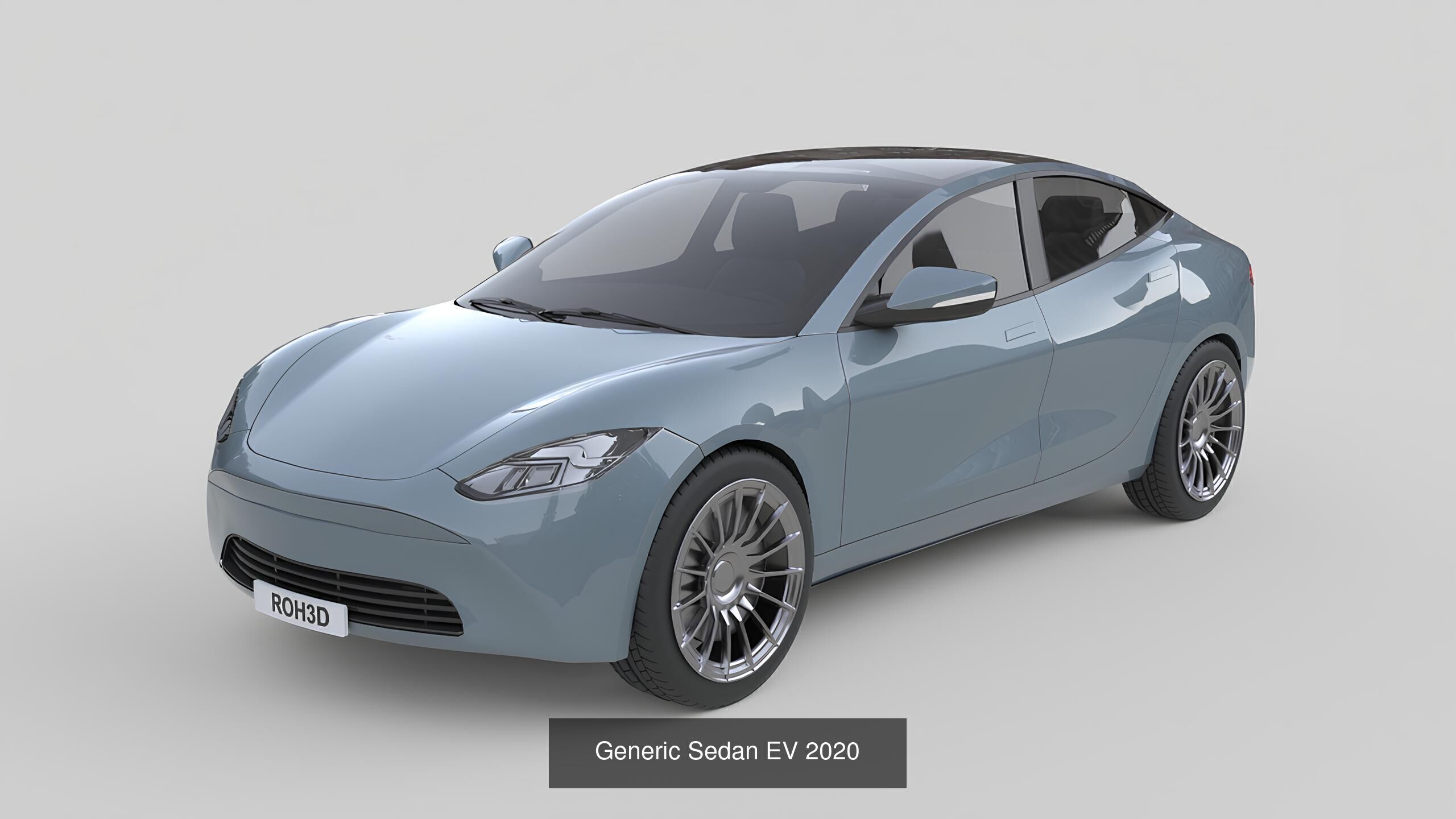 Modern Generic Car Collection High-Poly 3D Models _14