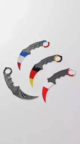 Karambit National skin pack 1 