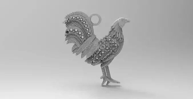 dije gallo  3D print model
