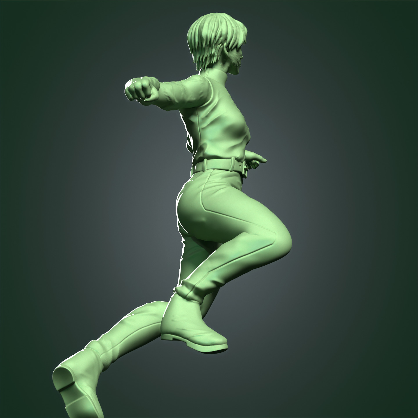 Maki Zenin Post Shibuya 3D print model_2