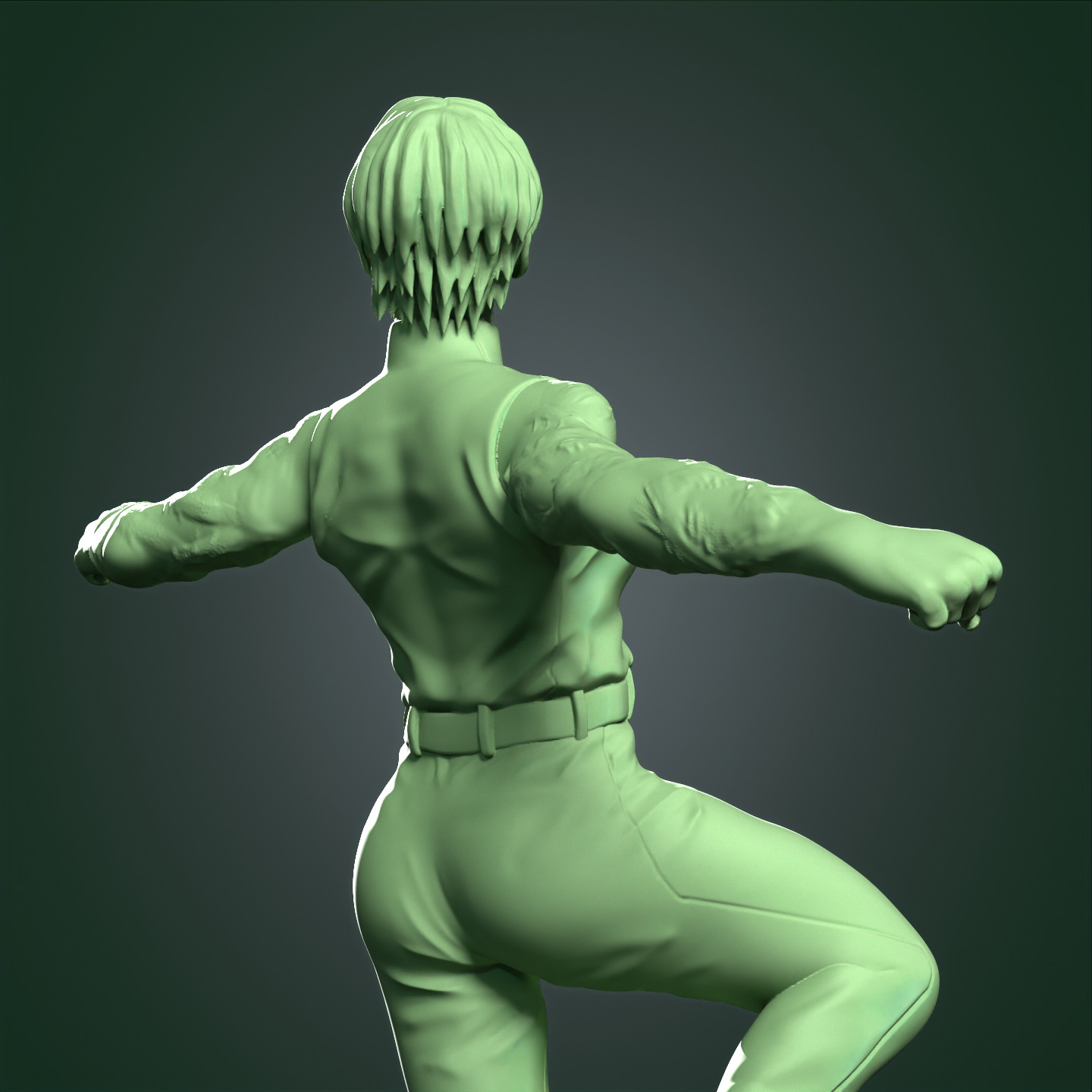 Maki Zenin Post Shibuya 3D print model_8