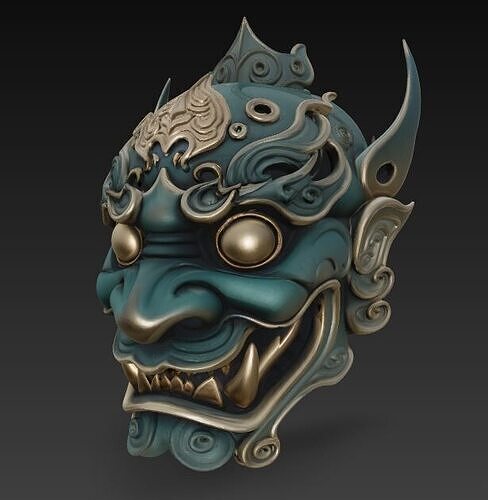 Devils Mask 3D model