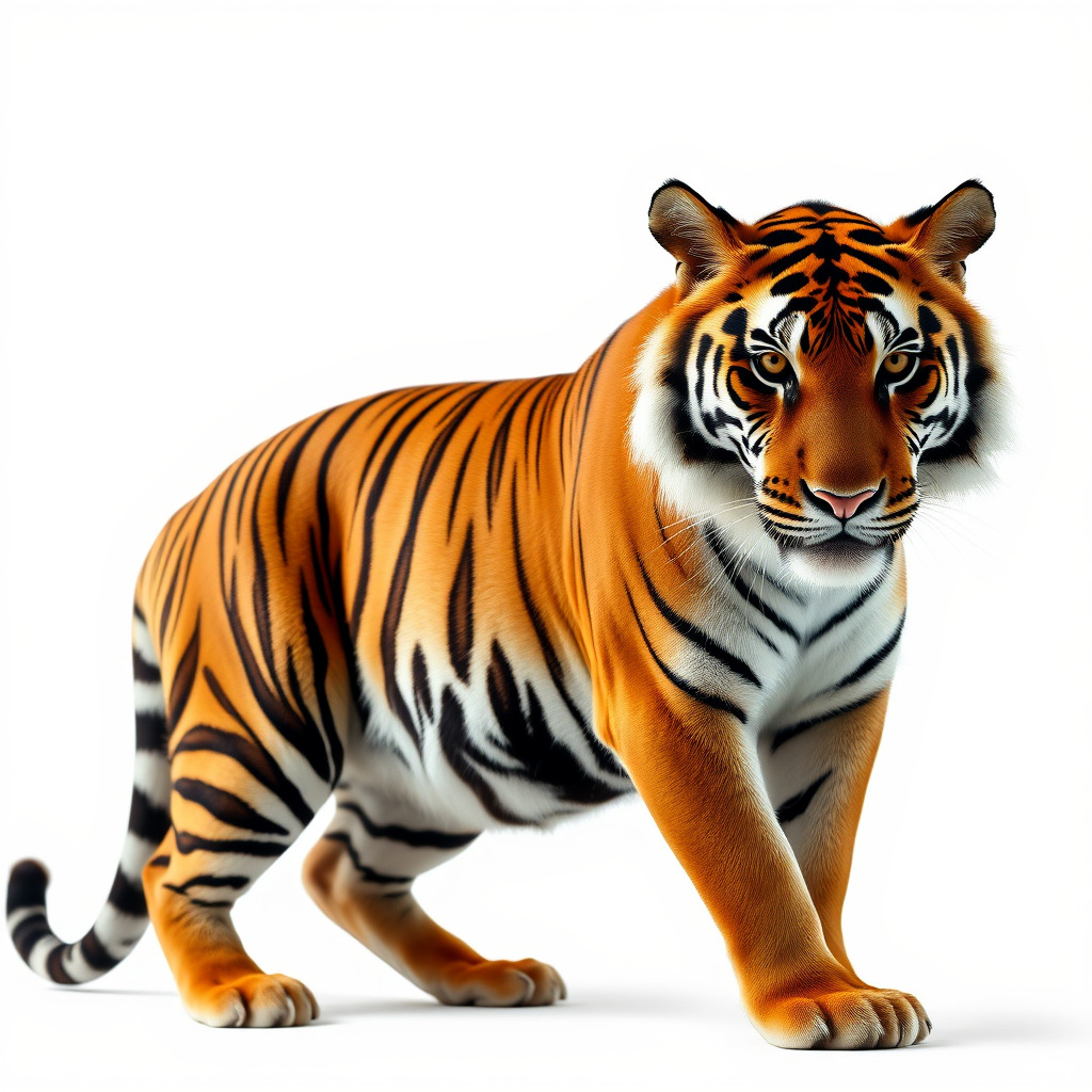 Realistic Tiger D Model Pack for Animation and Games Low-poly 3D model_3