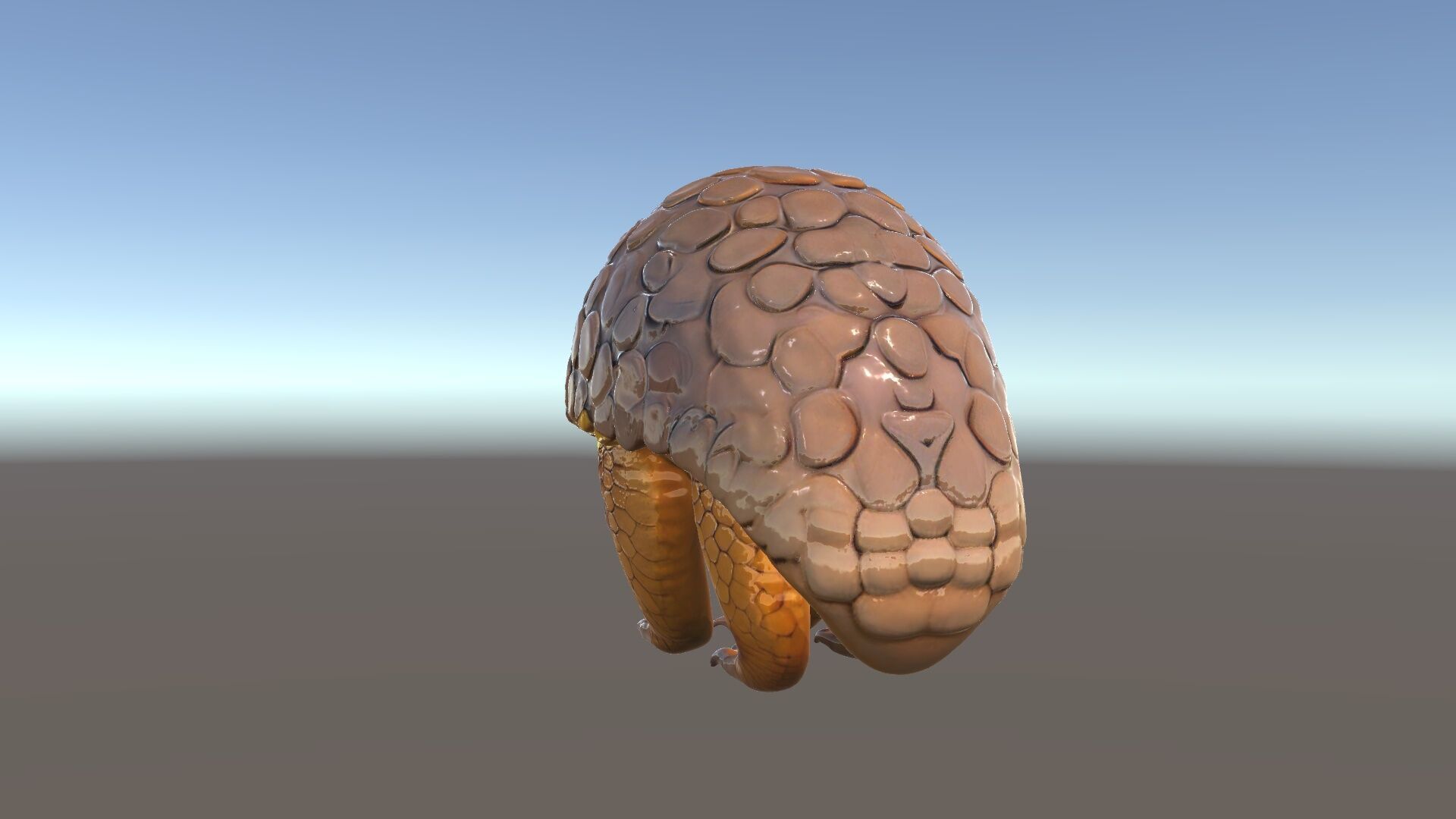 Realistic Pangolin D Model Pack for Animation and Rendering Low-poly 3D model_6