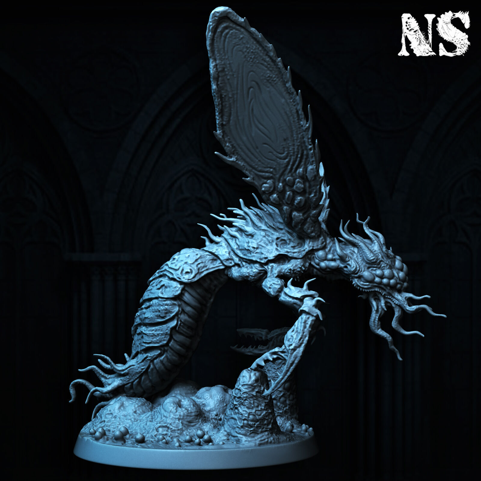 Mi-Go x3 3D print model_4