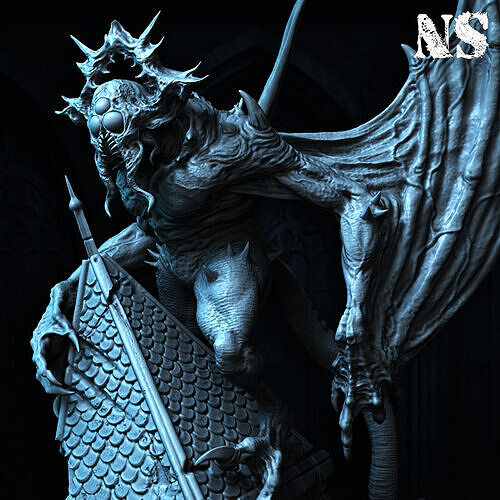 Avatar of Nyarlathotep - The Haunter of the Dark 3D print model