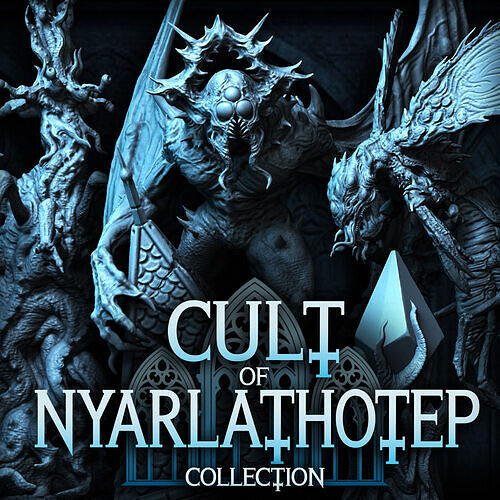 Cult of Nyarlathotep part 02 - Miniatures  Terrain Collection 3D print model