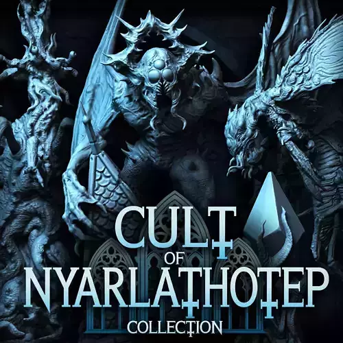 Cult of Nyarlathotep part 02 - Miniatures  Terrain Collection 3D print model
