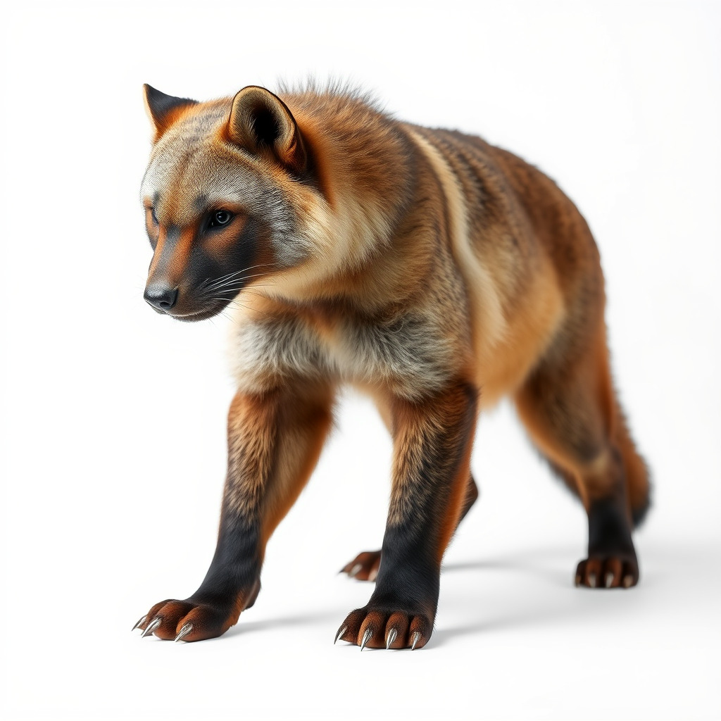 Realistic Canine Model Pack Low-poly 3D model_3