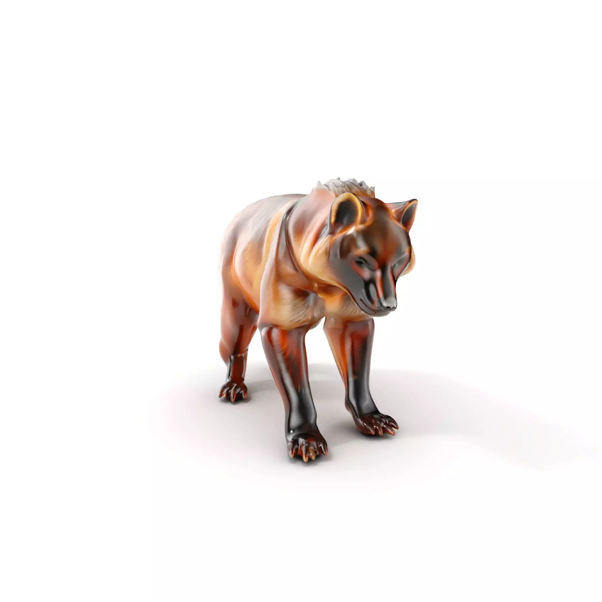 Realistic Canine Model Pack Low-poly 3D model_0