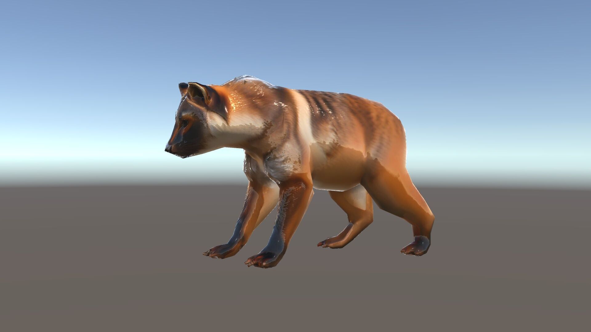 Realistic Canine Model Pack Low-poly 3D model_36