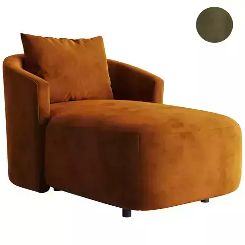 Pax Velvet Chaise Lounge One Kings Lane