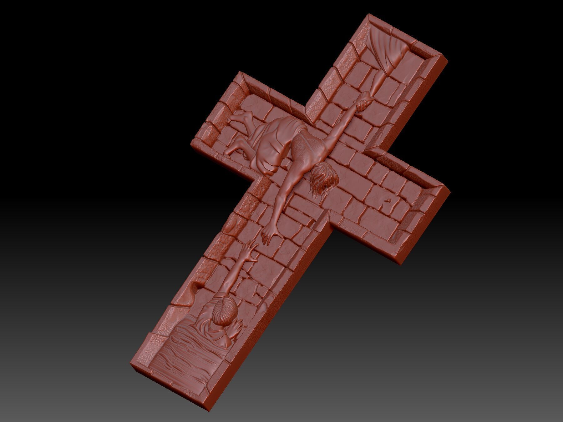 Helping hand 3D print model_4