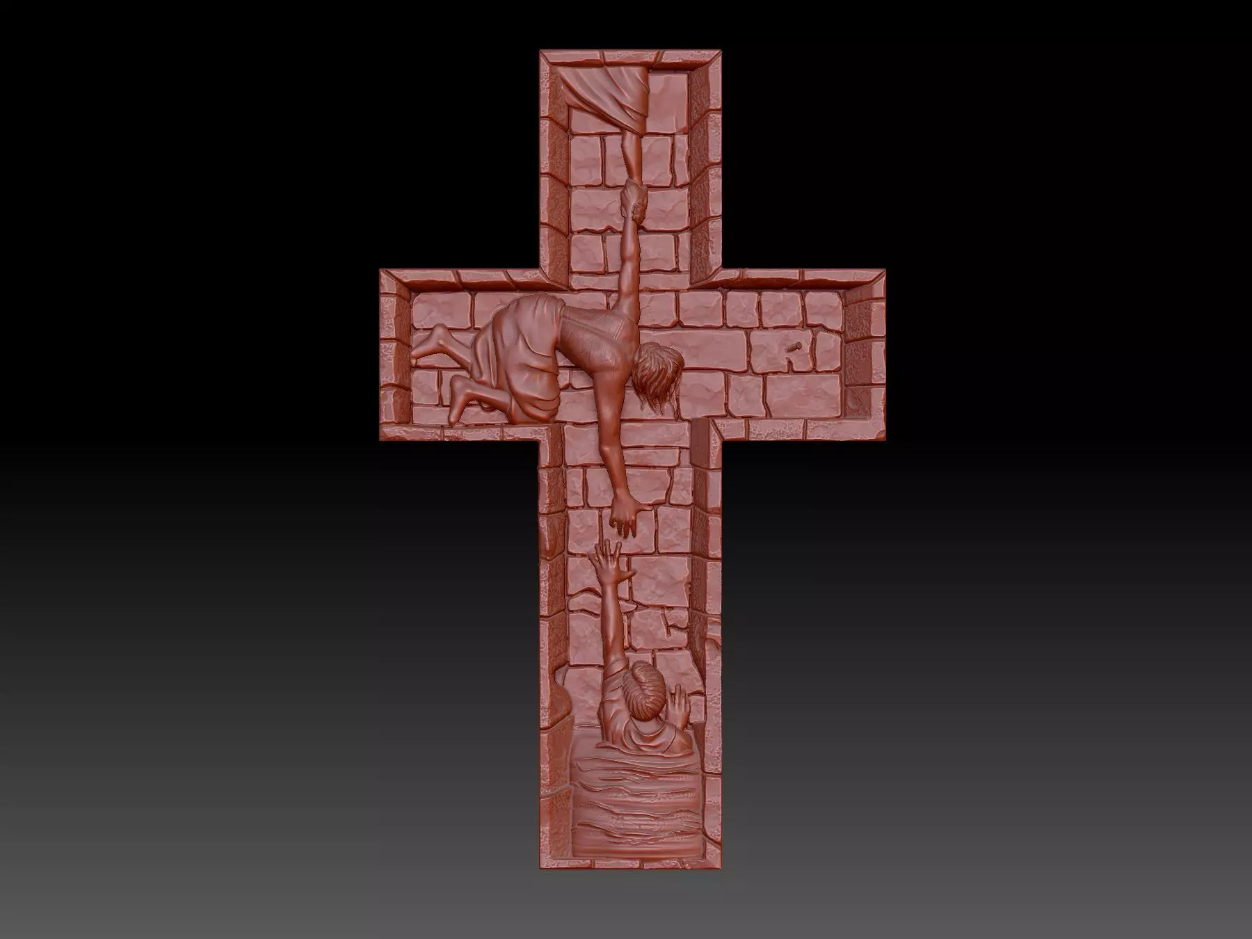 Helping hand 3D print model_0