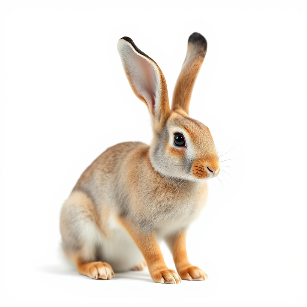 Realistic Rabbit Model Pack for D Rendering and Animation Low-poly 3D model_3