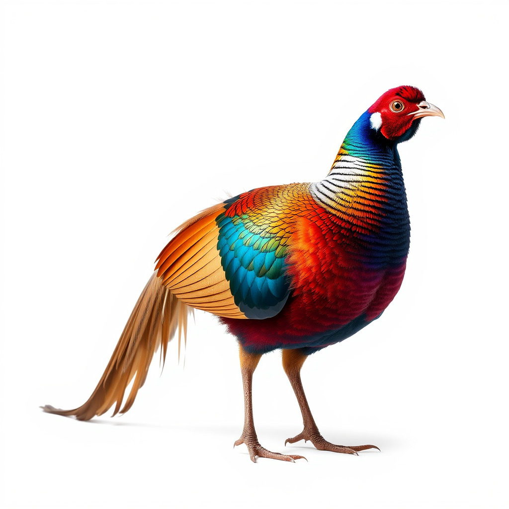 Colorful Pheasant D Model Pack Low-poly 3D model_3
