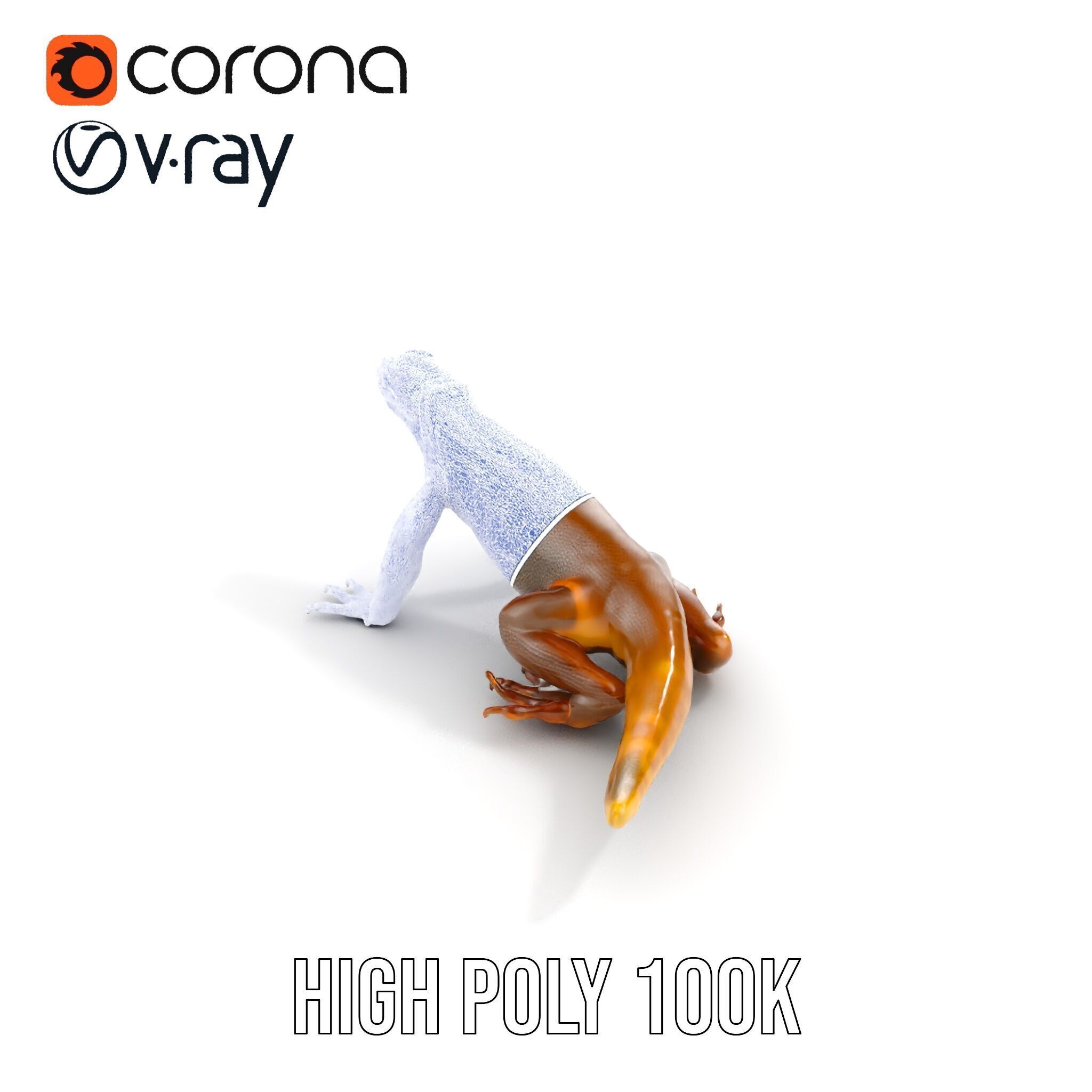 Realistic Lizard D Model Pack for Animation and Games Low-poly 3D model_28