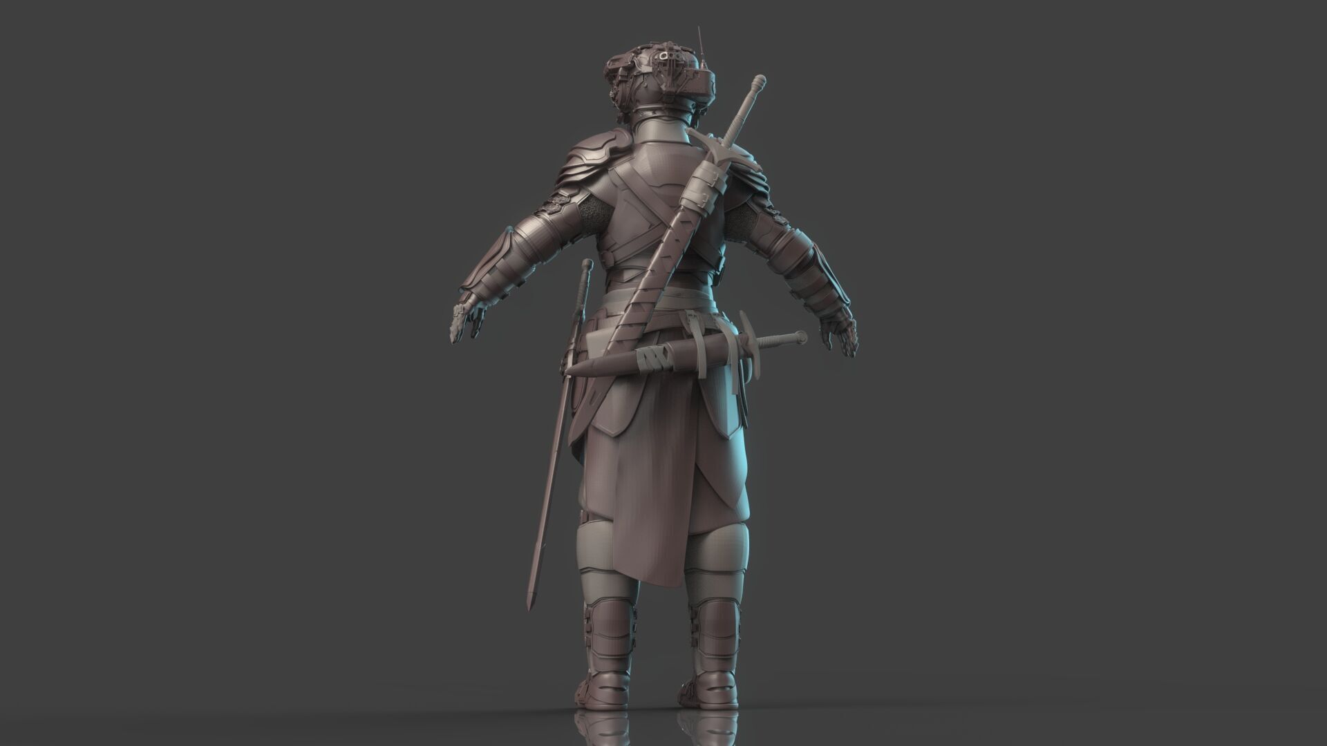 Robot Warrior 3D model_27