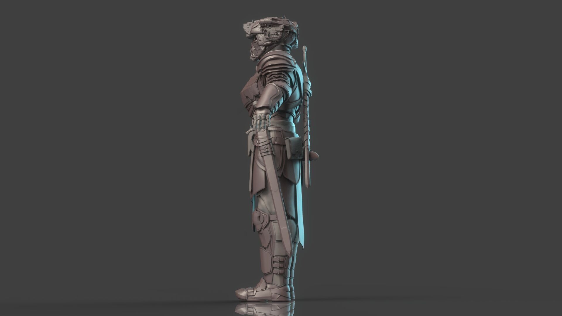 Robot Warrior 3D model_24
