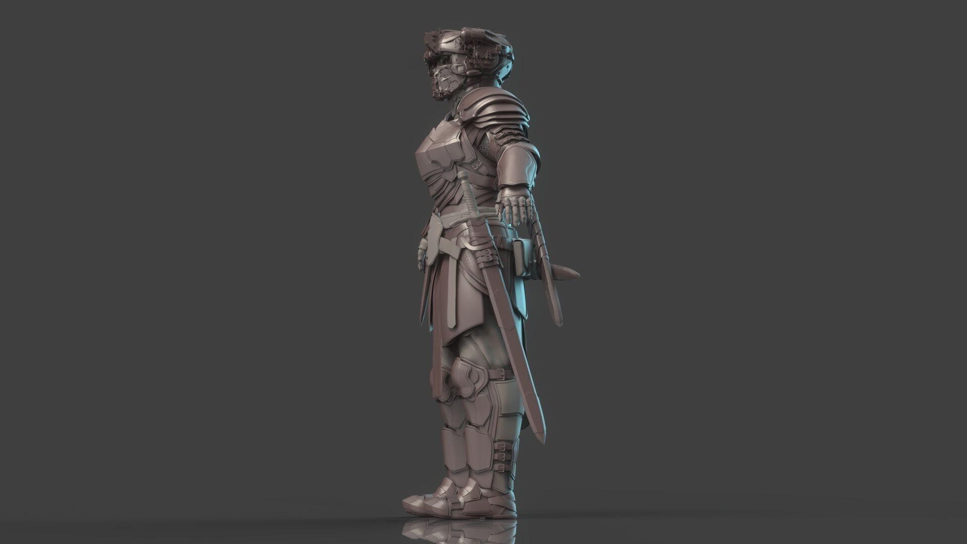 Robot Warrior 3D model_23