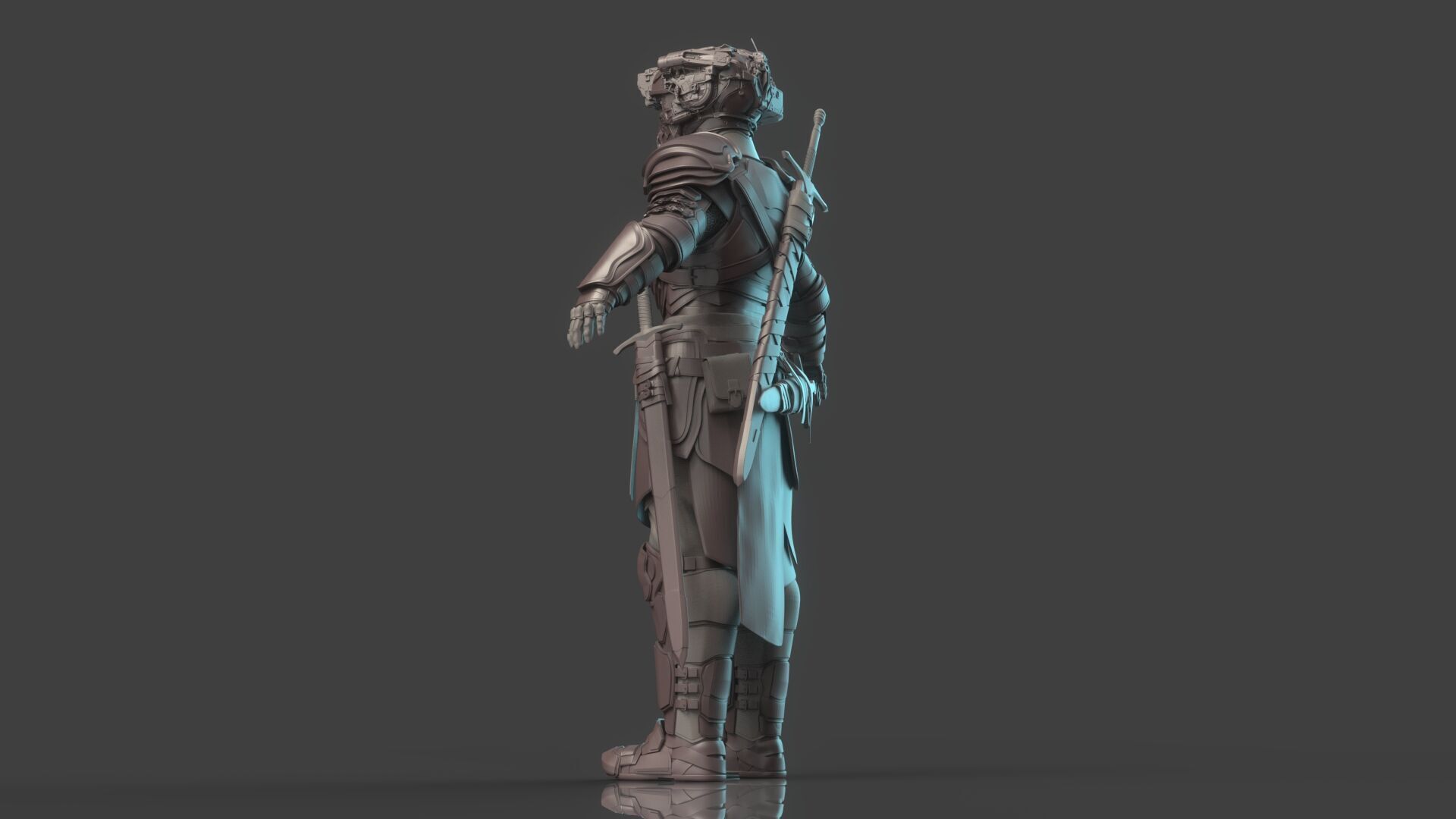 Robot Warrior 3D model_25