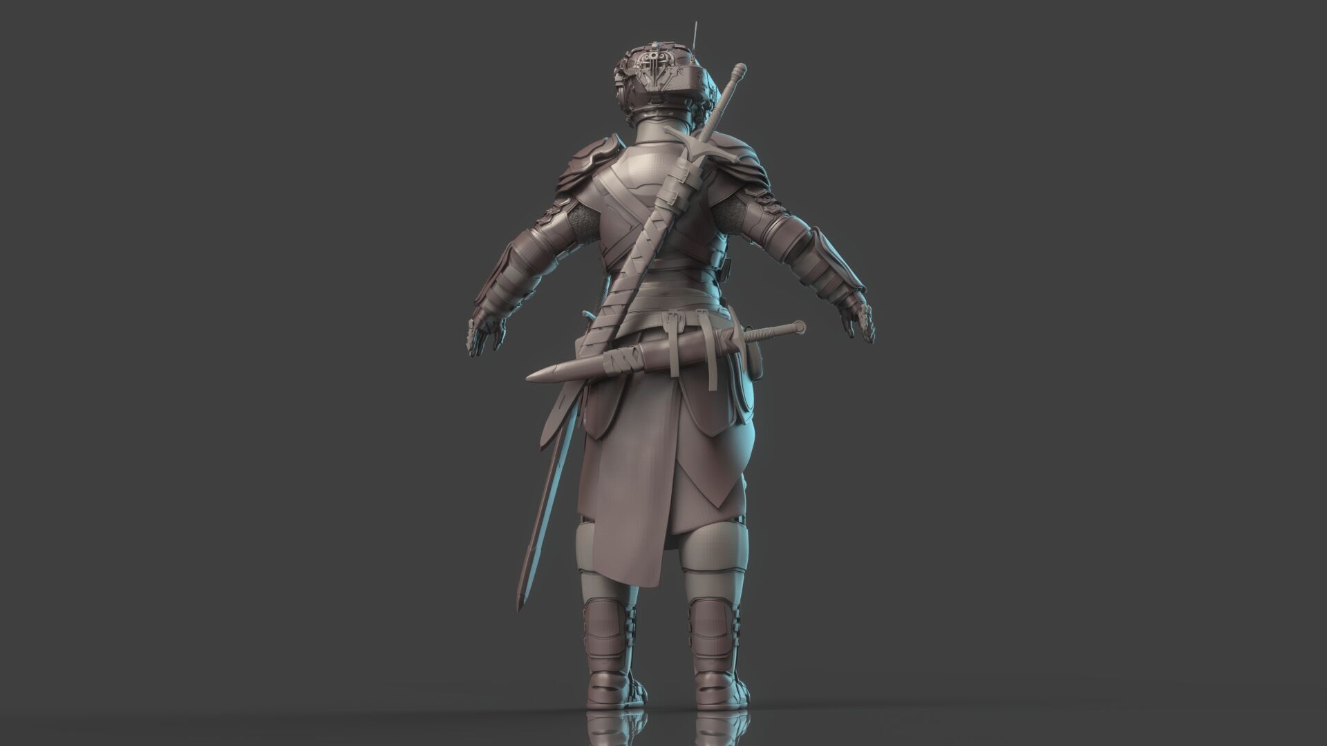 Robot Warrior 3D model_28