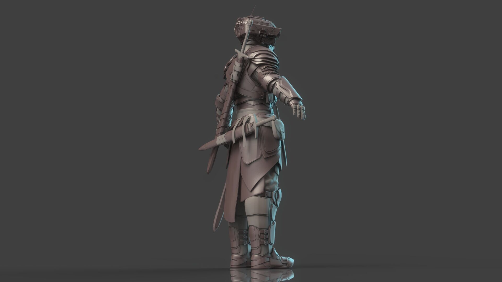 Robot Warrior 3D model_15