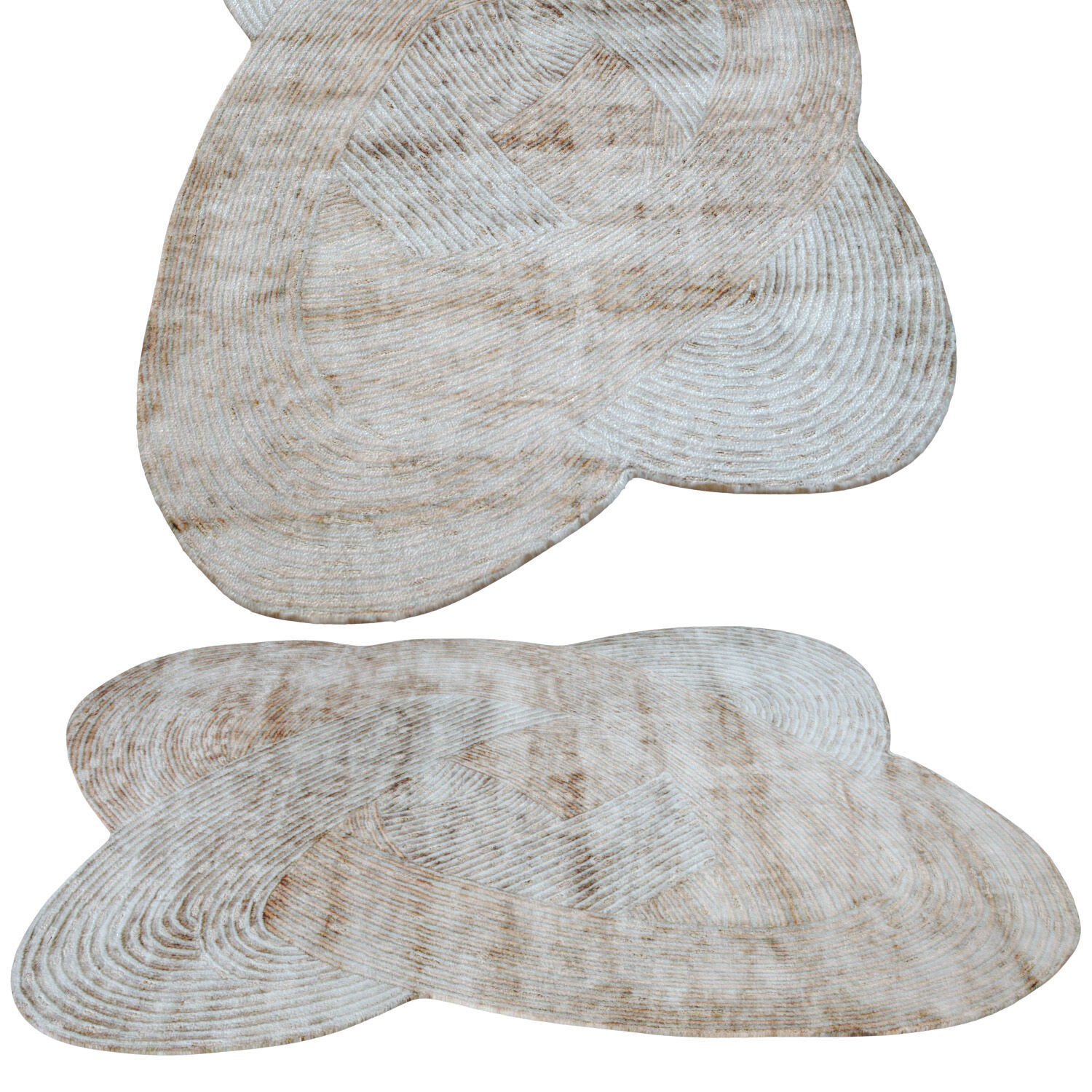 Taupe Azalia Rug 3D model_2